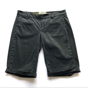 Elevenses Black Bermuda Shorts